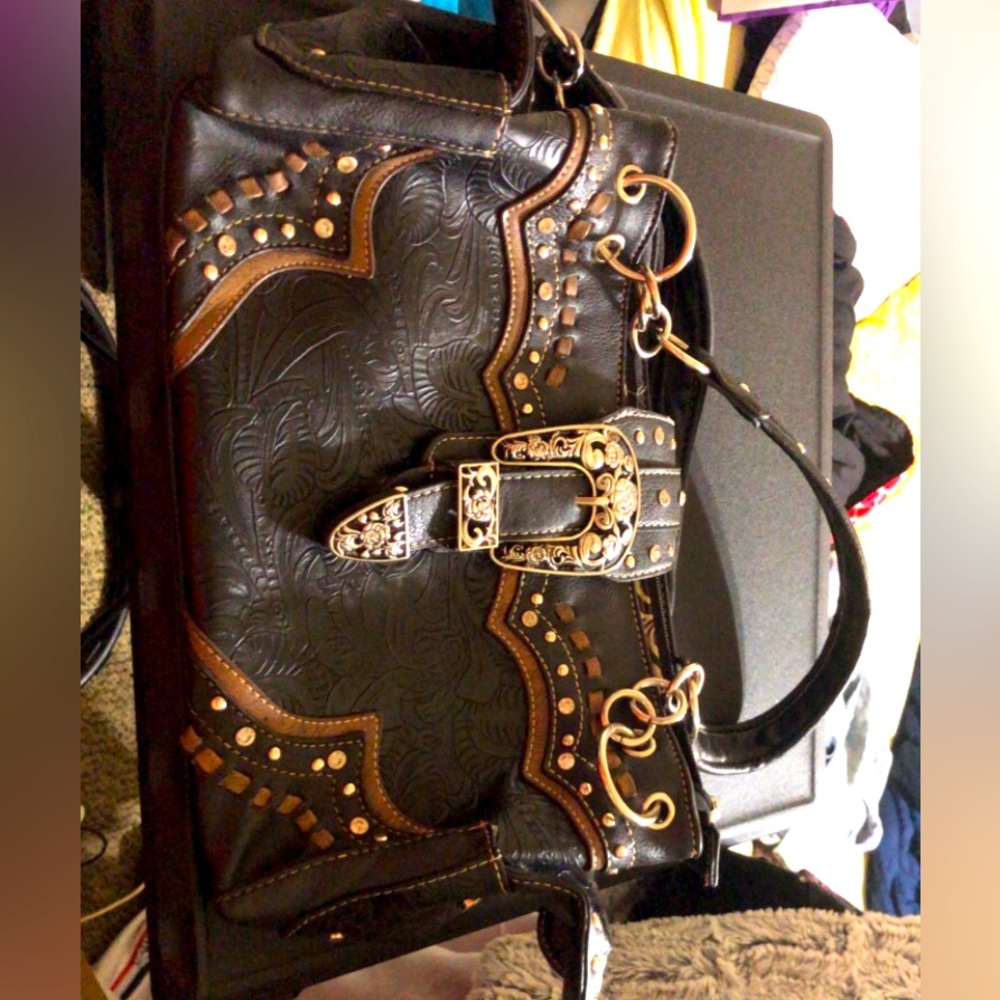 Bulky Western Like large Women’s Purse